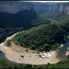 Die Mäander der Ardeche