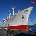 Die mächtige CAP SAN DIEGO im Kreis Hafen Rendsburg