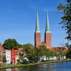 Die mächtigen Türme vom Dom zu Lübeck