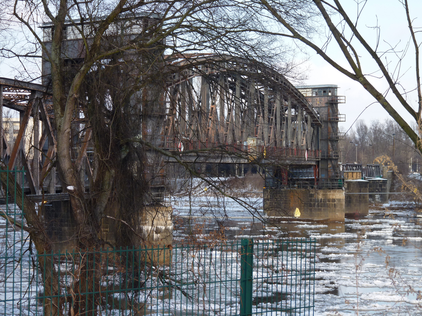 Die Magdeburger Hubbrücke