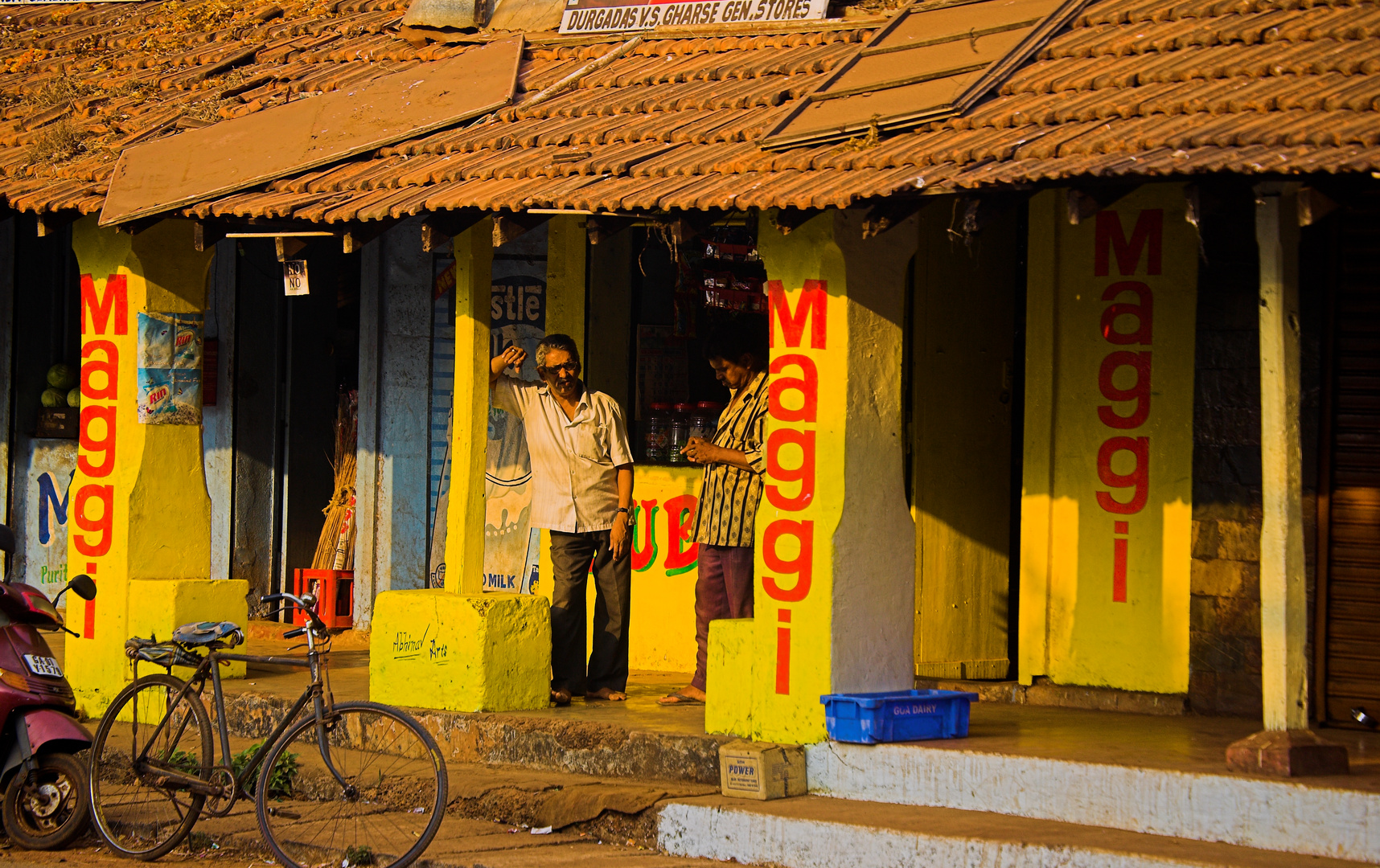 Die Maggi-Bar in Goa