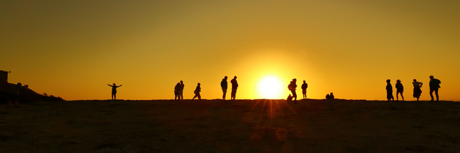 Die magische Anziehung des Sonnenuntergangs