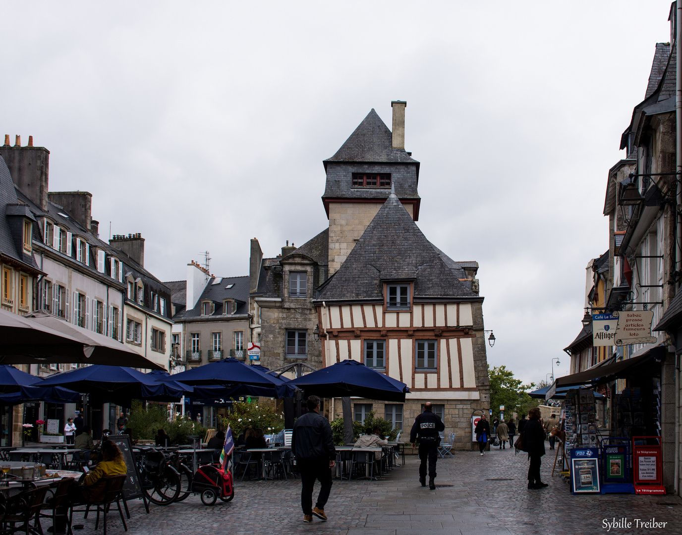 Die malerische Altstadt von Quimper