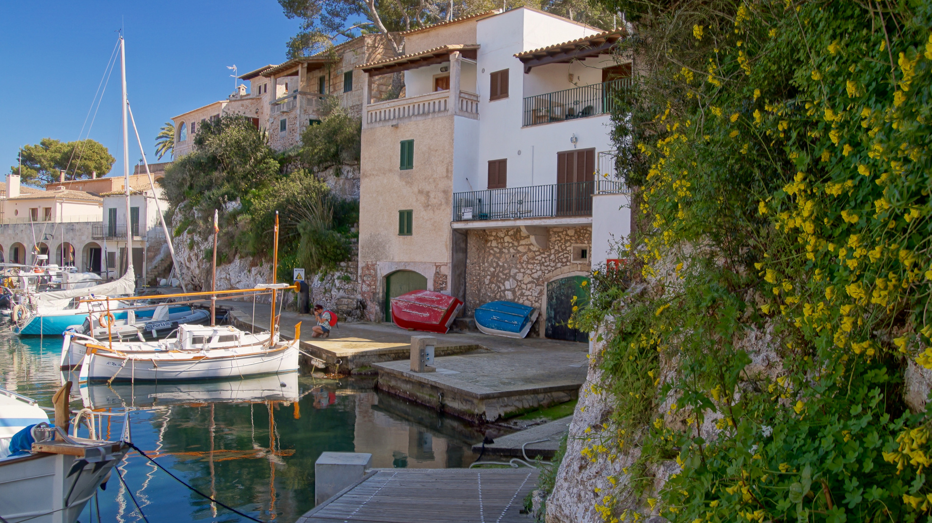 die malerische Bucht Cala Figuera ist absolut sehenswert 