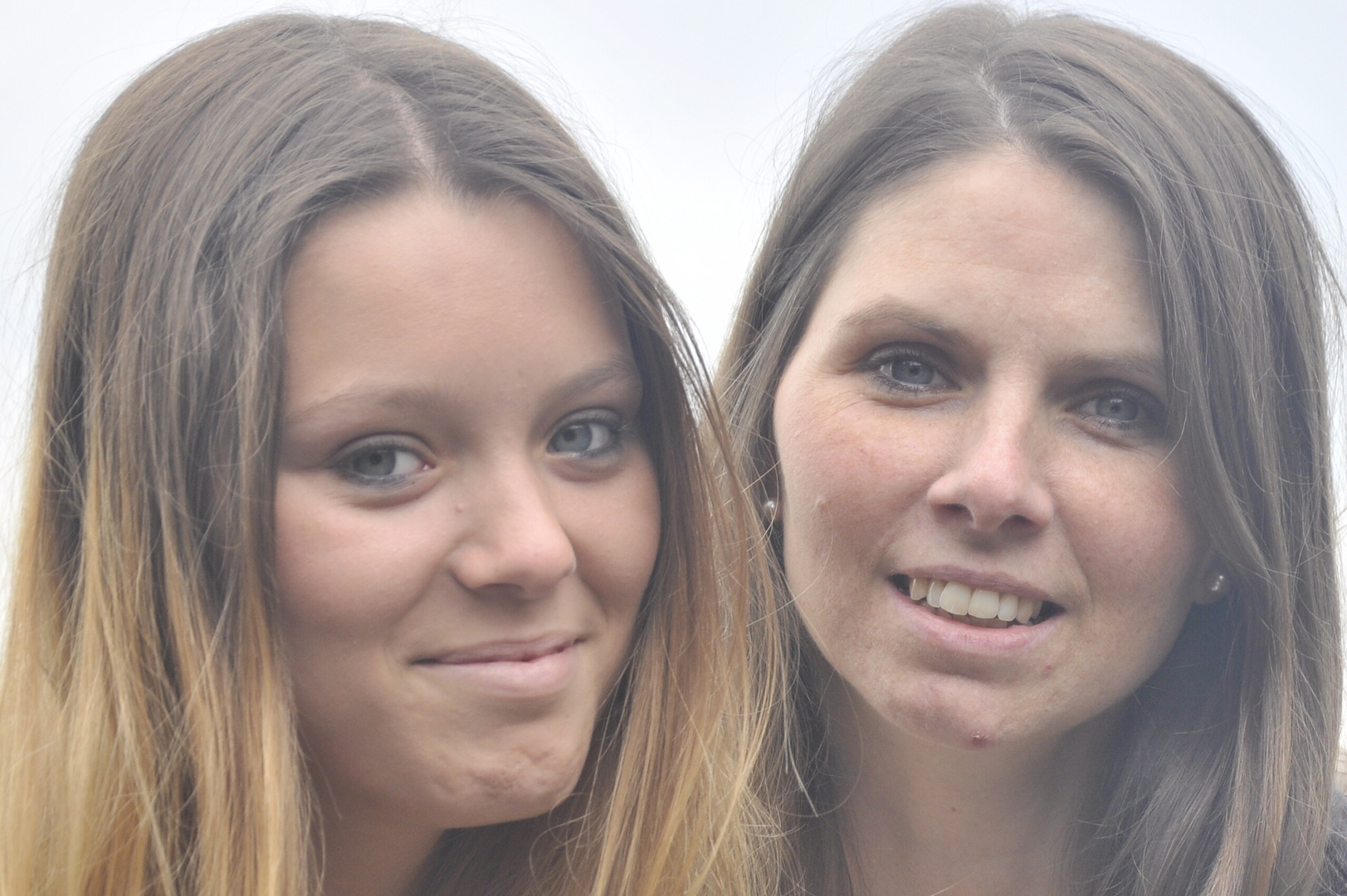 Die Mama  und ihre  Tochter ein Doppelportrait