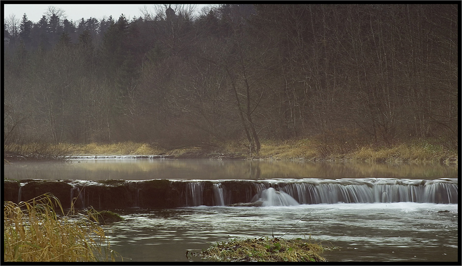 Die Mangfall in Oberbayern...