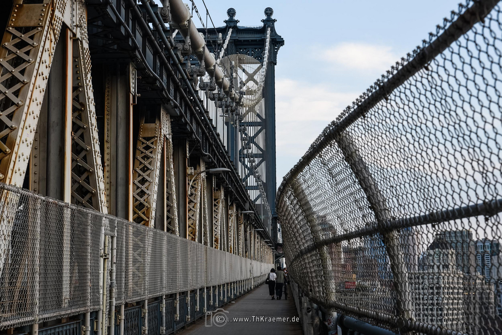 Die Manhattan Bridge - Fußweg D75_0241