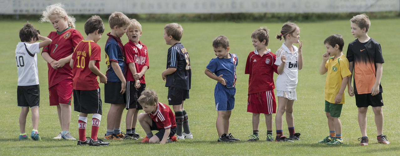 Die Mannschaft meines Sohnes