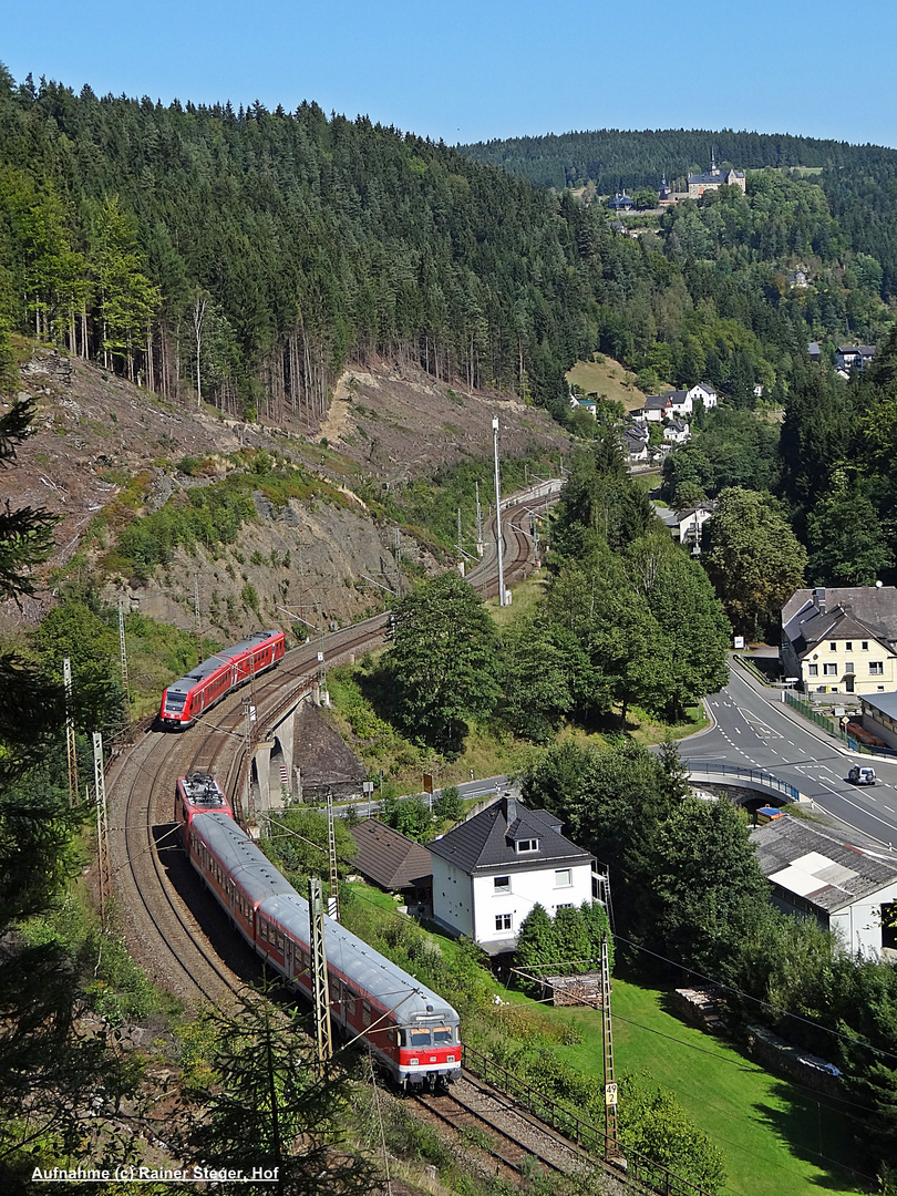 Die Mantelburg bei Lauenstein