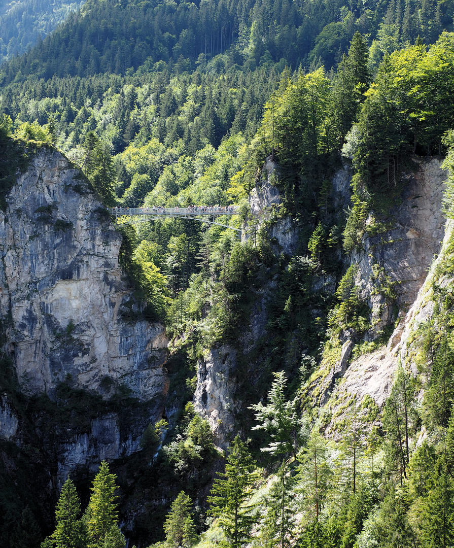 Die Marienbrücke …