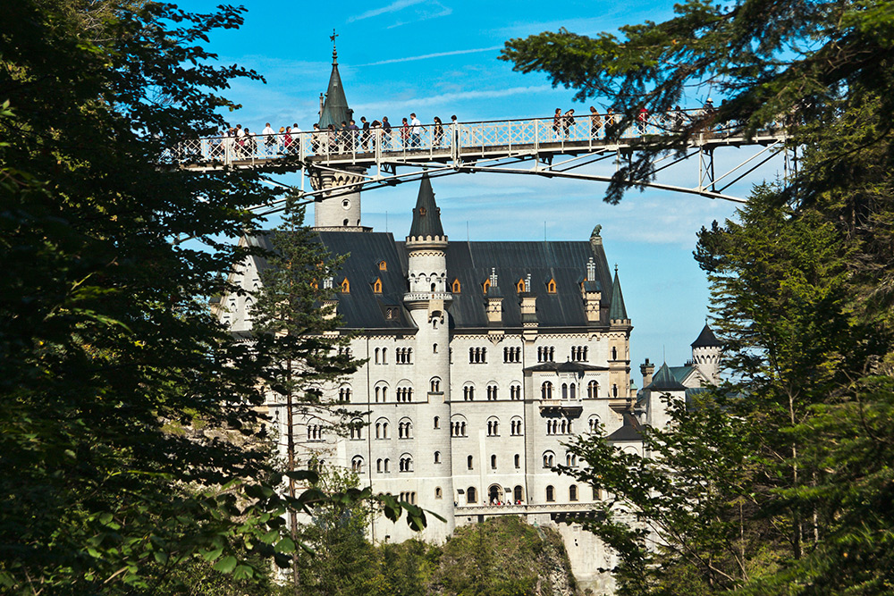 Die Marienbrücke ...