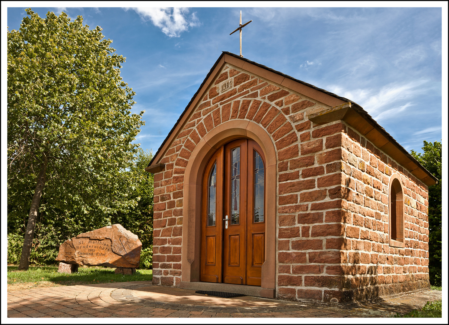 Die Marienkapelle von 1901...