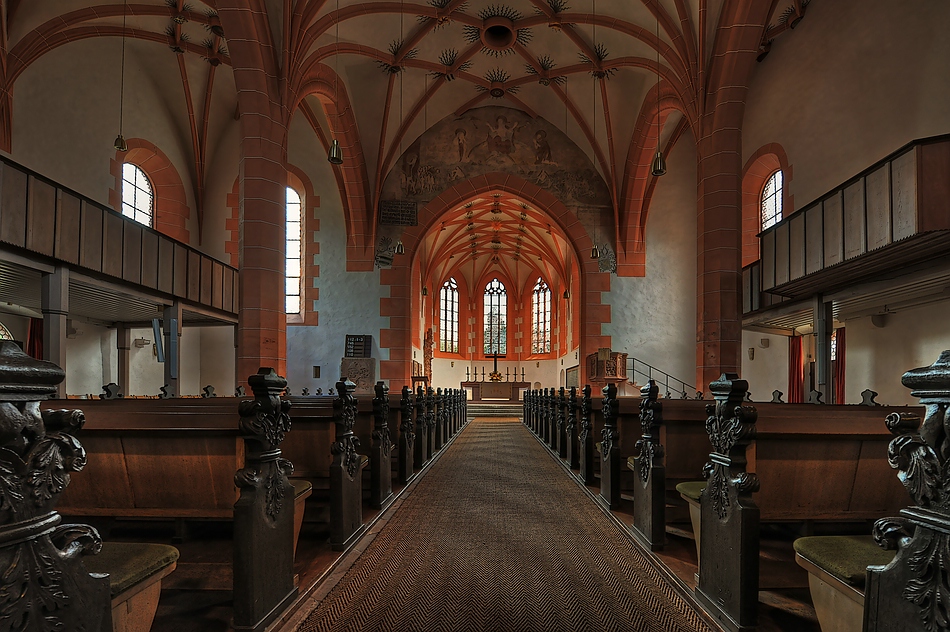 Die Marienkirche in Büdingen