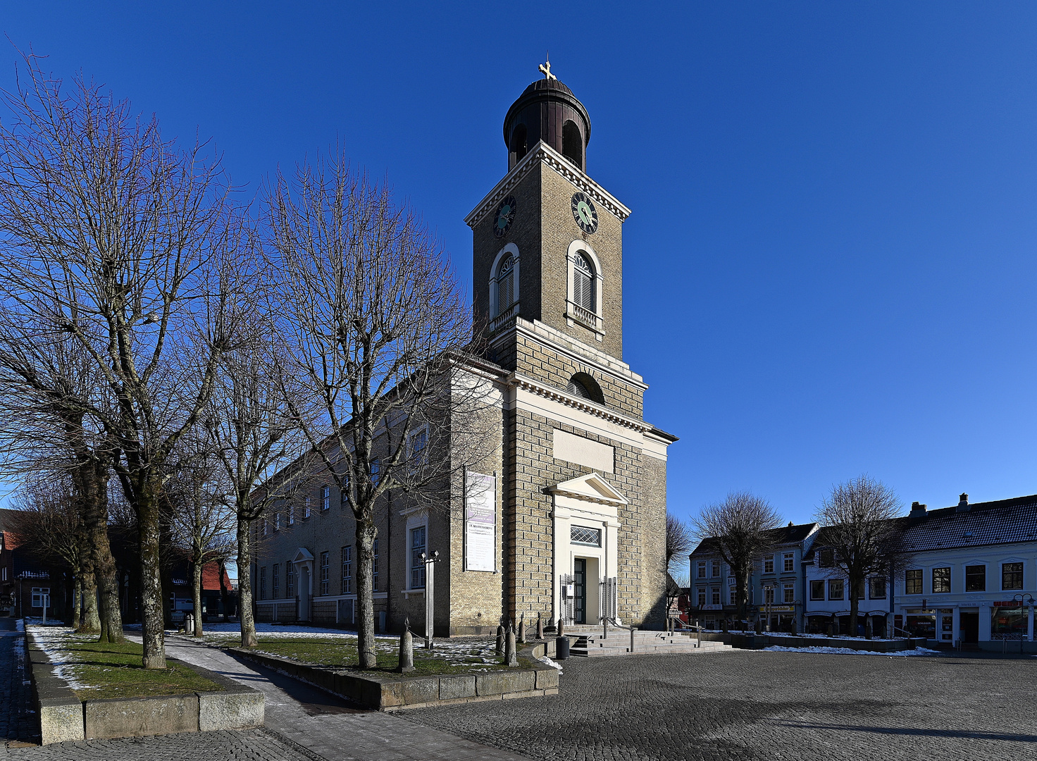 Die Marienkirche in Husum am Markt