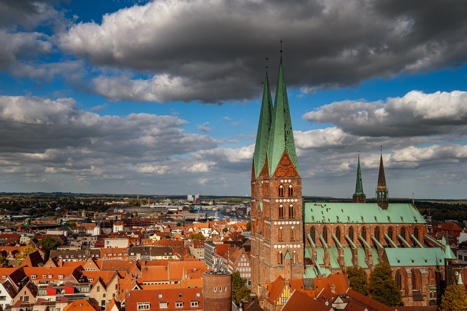 Die Marienkirche in Lübeck 