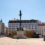 die Mariensäule am Hof