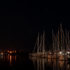 Die Marina Breege auf Rügen am Abend 1