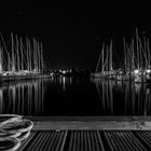 Die Marina Breege auf Rügen am Abend 2 (SW)