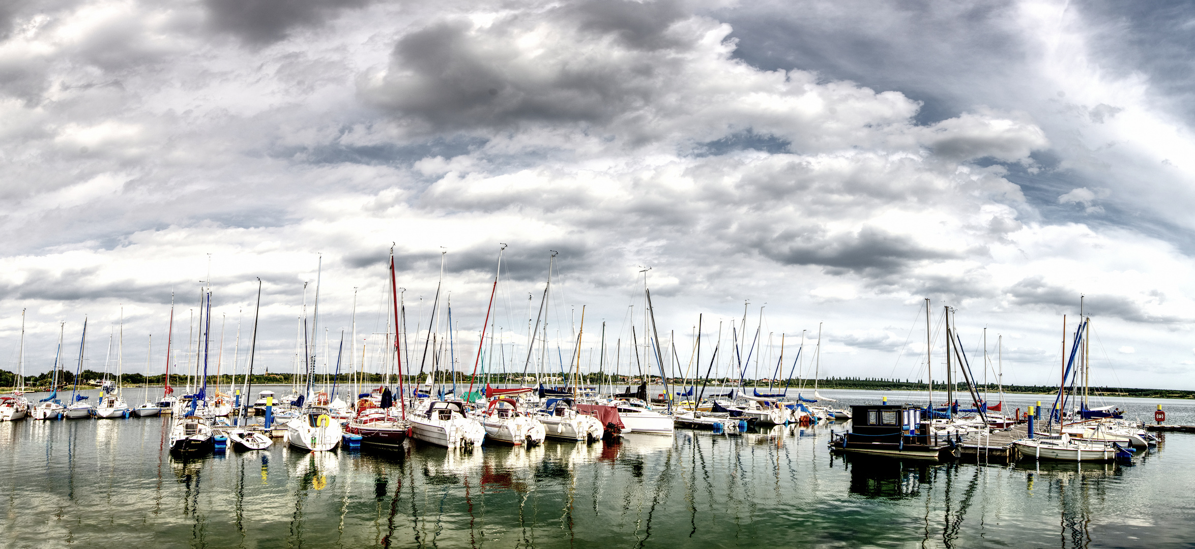 Die Marina in der Goitzsche