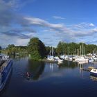 Die Marina in Plau am See