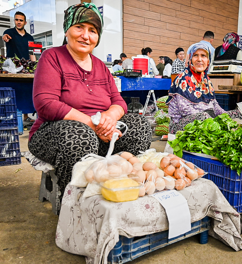 Die Marktfrauen von Manavgat