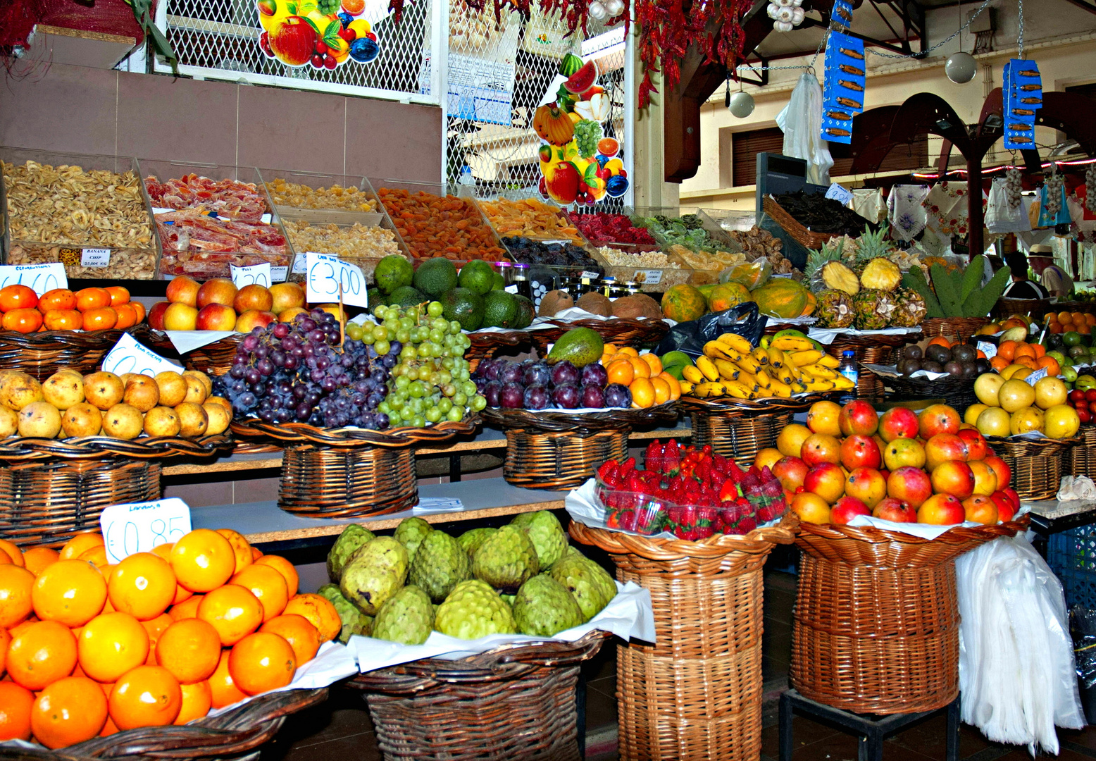 Die Markthalle in Funchal/Madeira