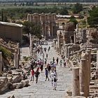 DIE MARMORSTRASSE IN EPHESUS-TÜRKEI