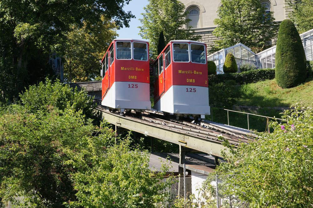 Die Marzilibahn nach der Gründung 1885 bis zum Umbau 1974