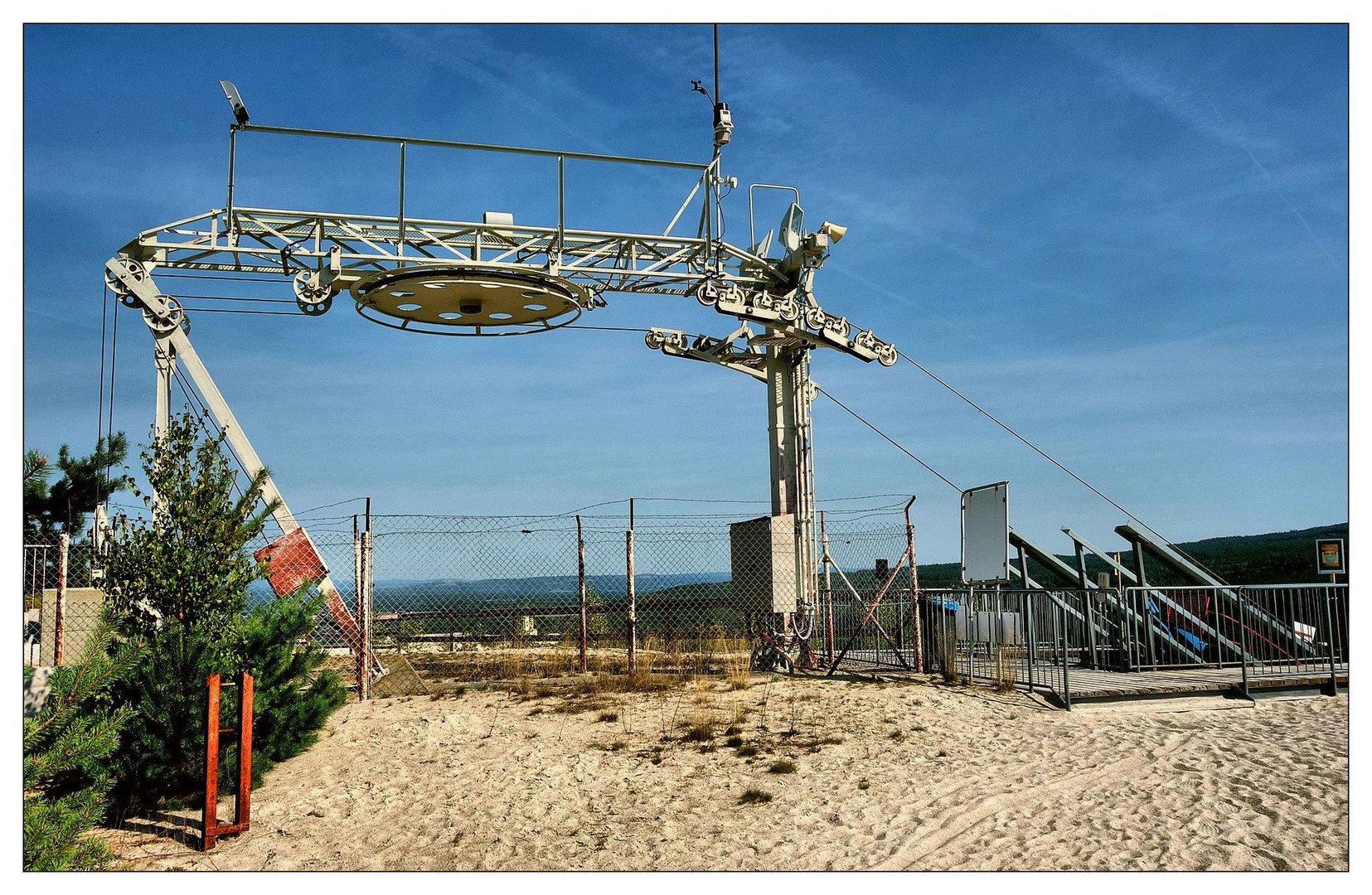 Die Maschinerie auf dem Berg