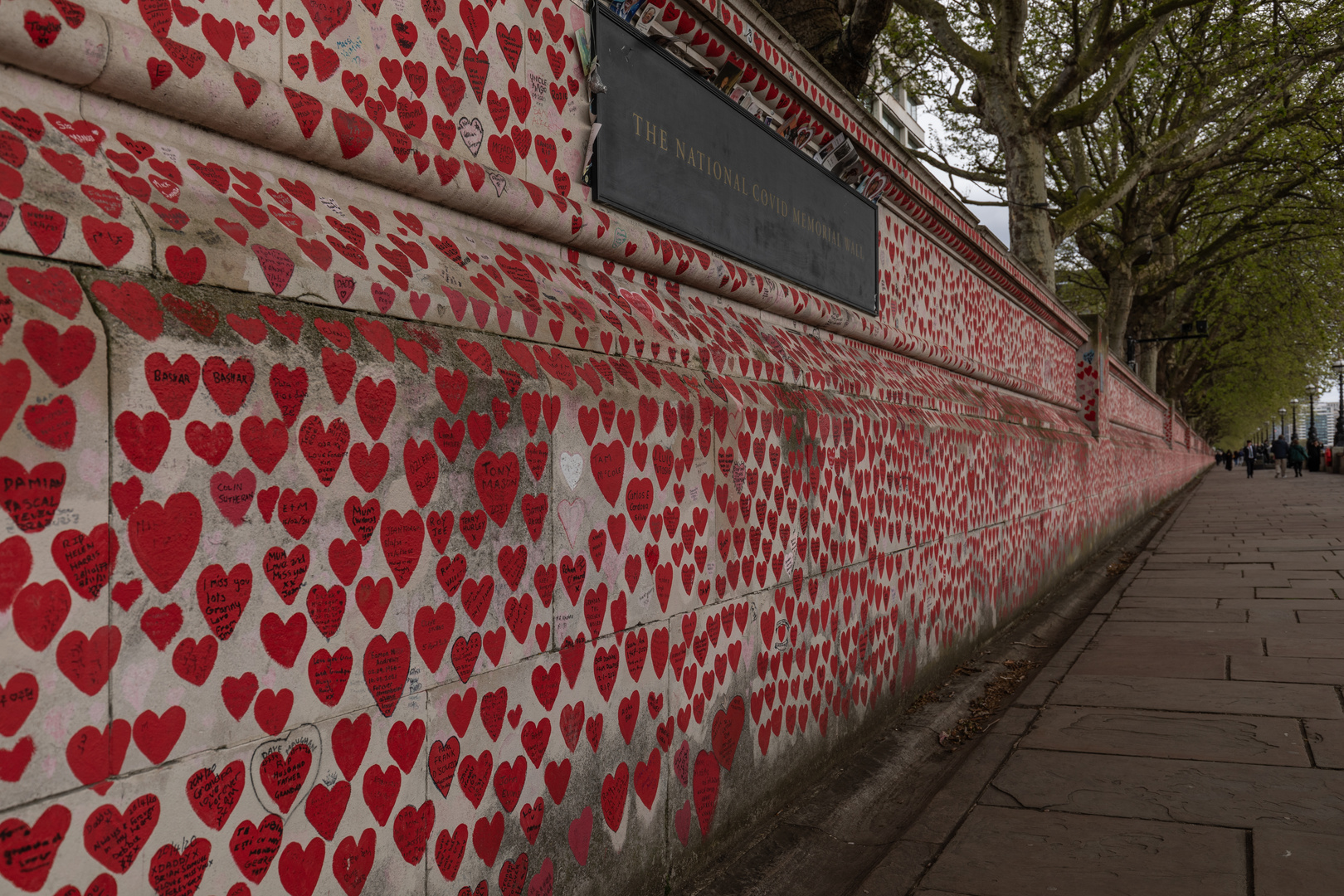 Die Mauer der Herzen