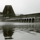 die Mauer im Nebel