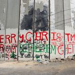 Die Mauer - "Merry Christmas from Bethlehem Ghetto"