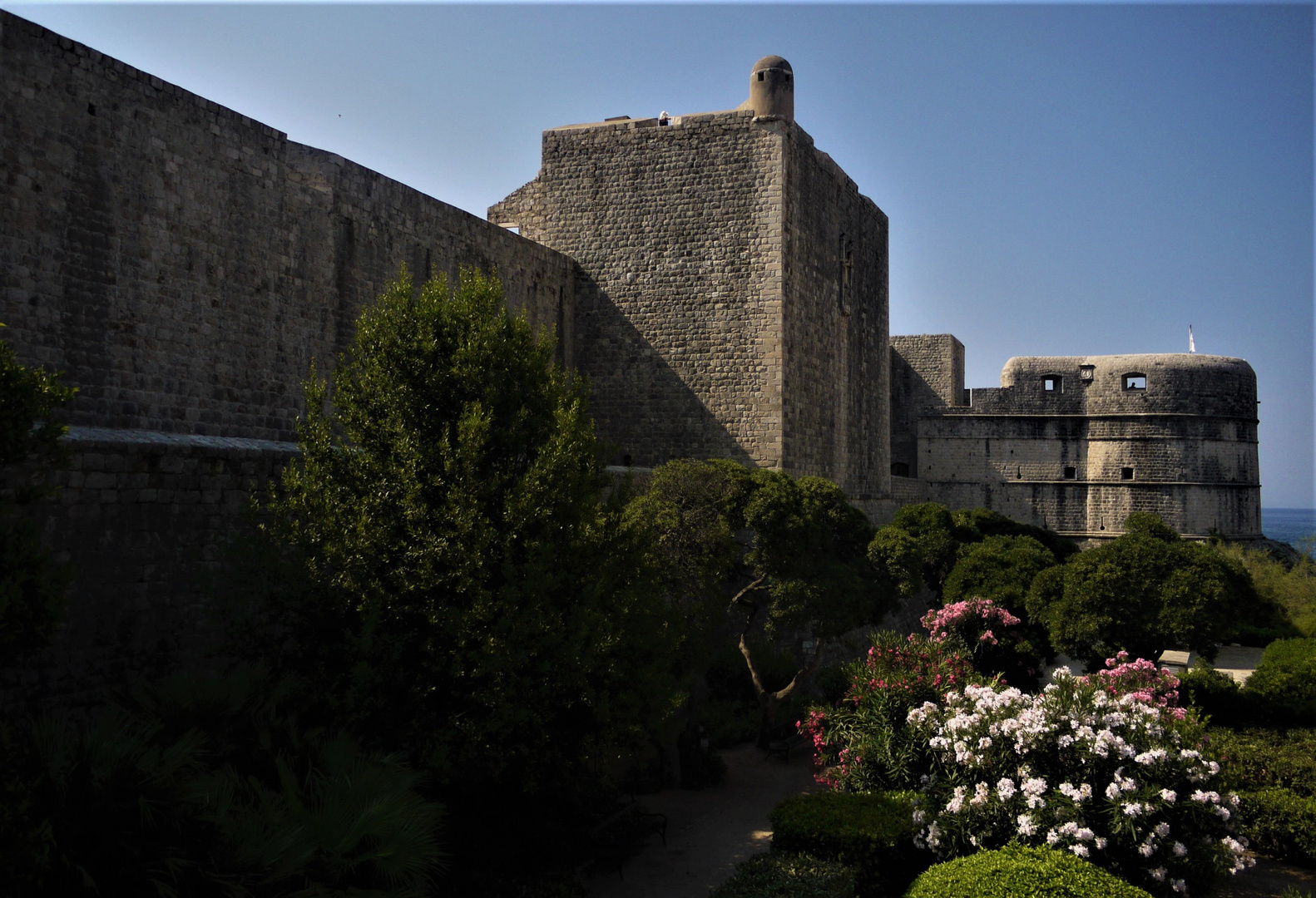 Die Mauern um Dubrovnik - Kasemattenfestung Bokar