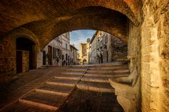 Die Mauern von Assisi