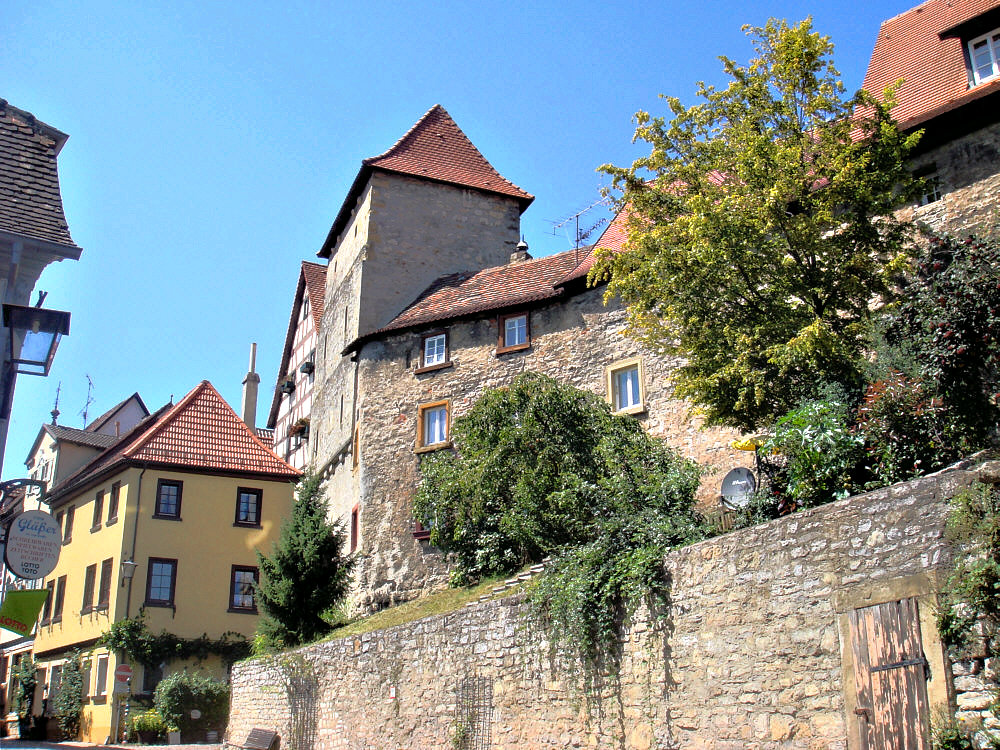 die Mauern von Bad Wimpfen