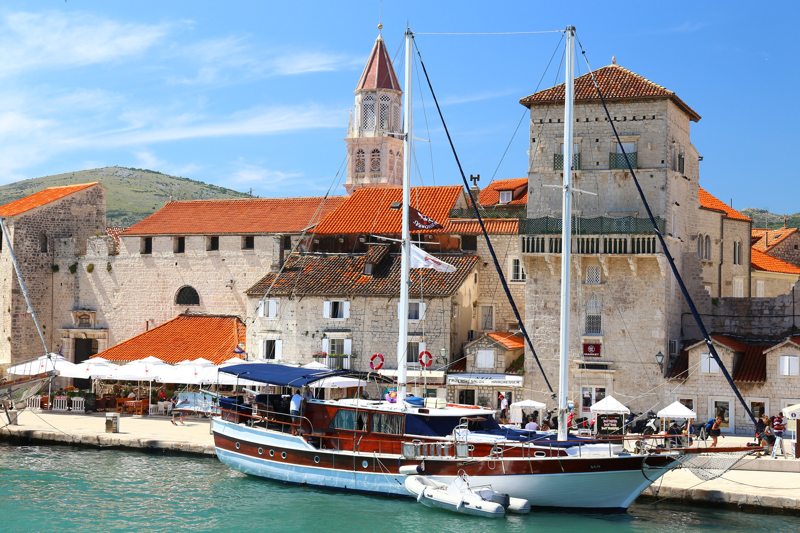 Die Mauern von Trogir