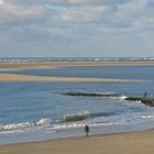 Die 'Meerenge' vom Hauptbadestrand - oder: Die 'Dardanellen' von Borkum