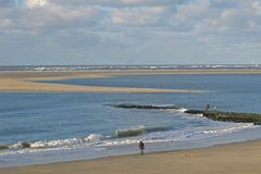 Die 'Meerenge' vom Hauptbadestrand - oder: Die 'Dardanellen' von Borkum