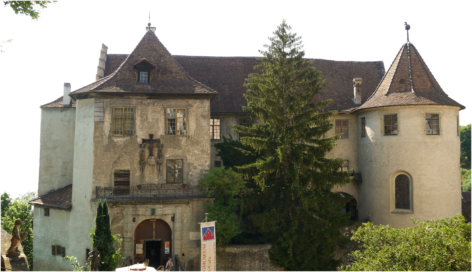 Die Meersburg in Meersburg