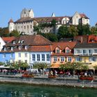 Die Meersburg von der Seeseite