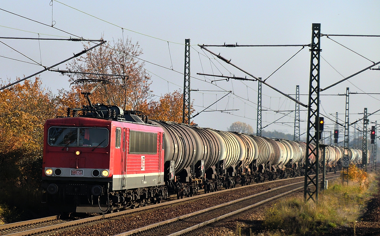 Die MEG auf dem Weg nach unbekannt.