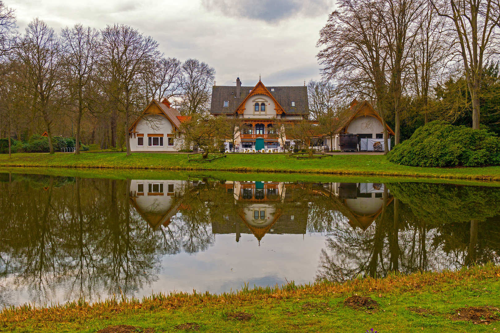 Die Meierei Rückseite, Bürgerpark Bremen (2)