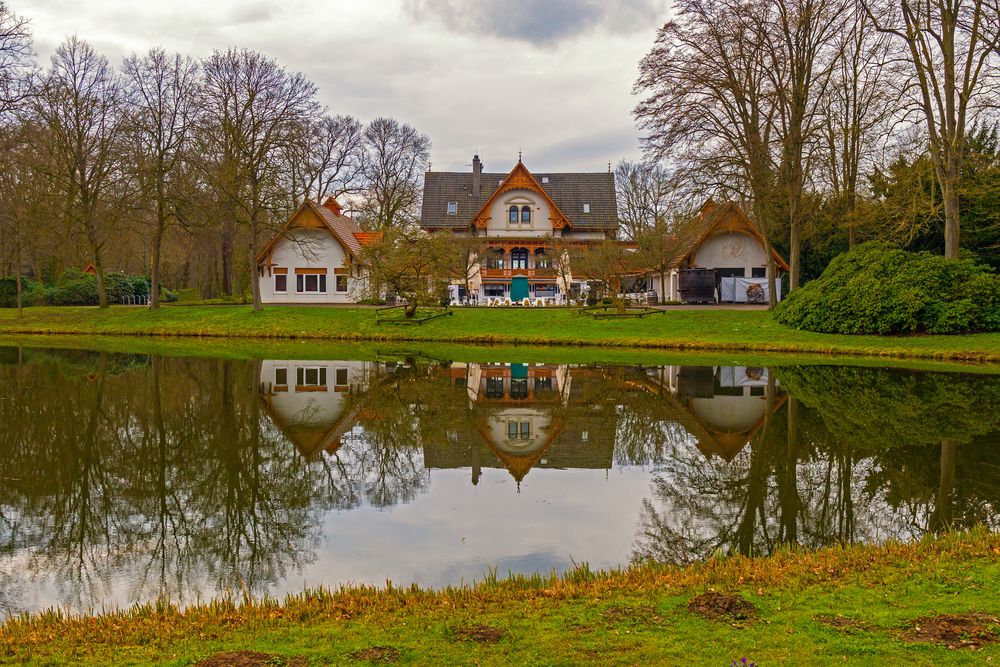 Die Meierei Rückseite, Bürgerpark Bremen (2)