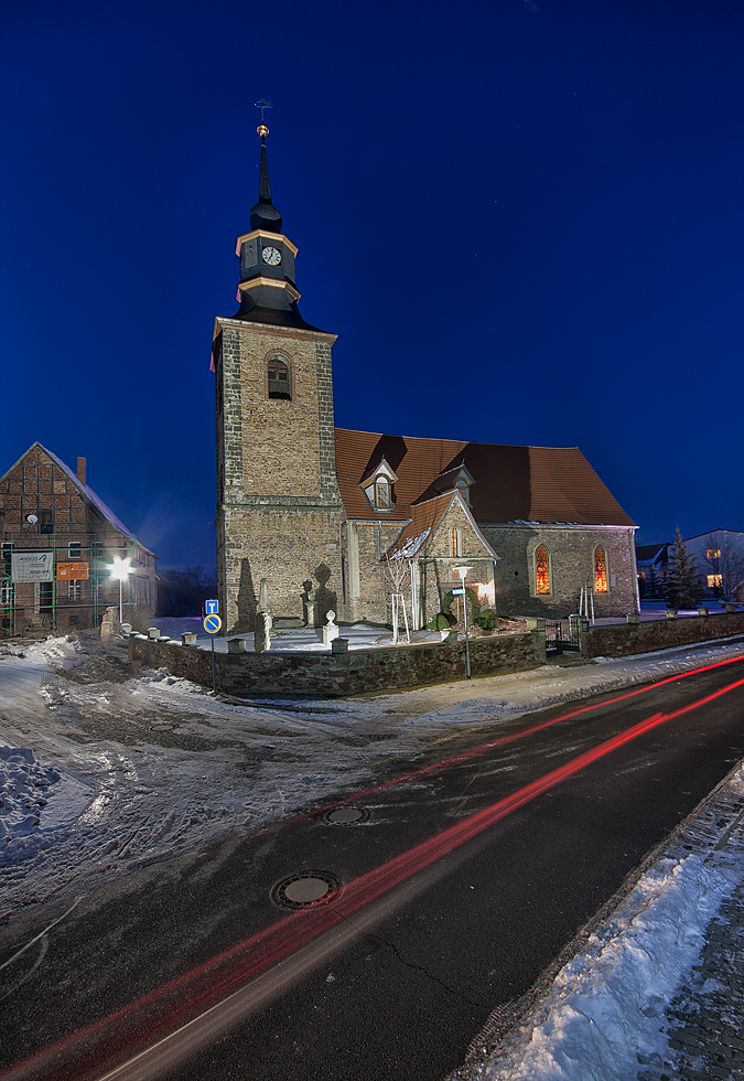 Die Meisdorfer Patronatskirche...