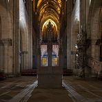 Die meisten Fotografen fotografieren den Katharinenaltar von vorn...