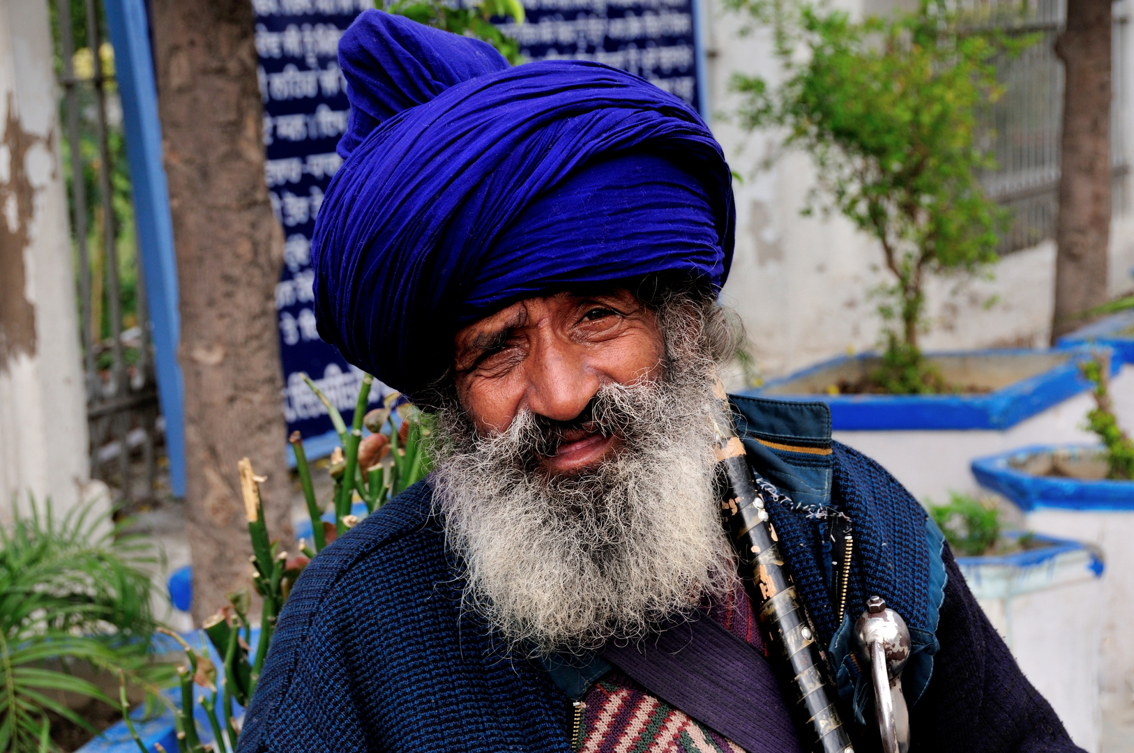 Die meisten Turbanträger in Indien sind Sikhs