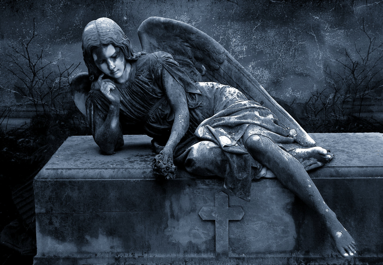 Die Melancholie Foto & Bild | architektur, friedhöfe, engel und co ...