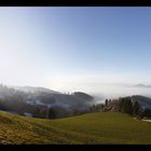 ...die Melancholie vorüberziehen lassen wie eine Wolke, ..