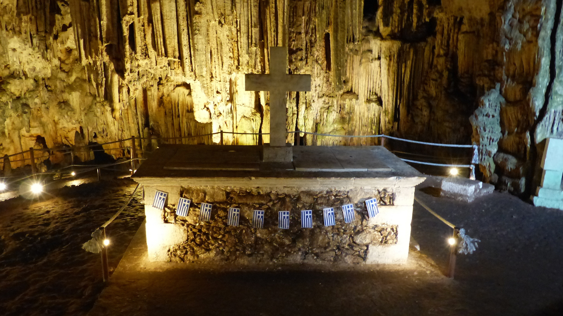 Die Melidoni-Höhle in der Nähe von Rethymnon/Kreta