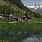 die Menta-Alm im Jamtal auf ca 1600m